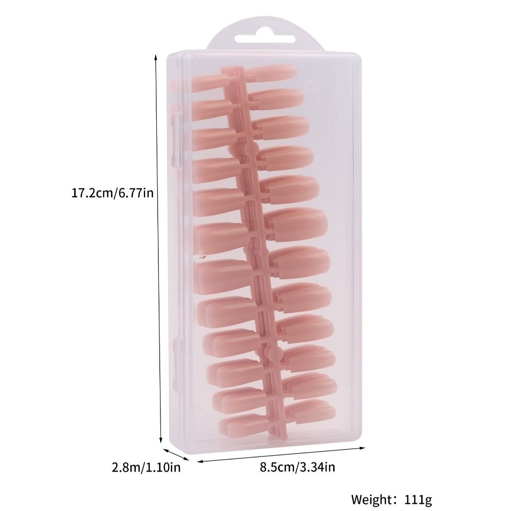 Nail Art Xs - 240 шт./коробка Готовые съемные накладные ногти