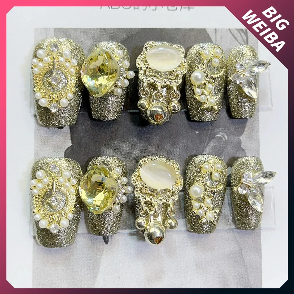10 шт., роскошные блестящие кр – обзор и цена Nail Art Xs