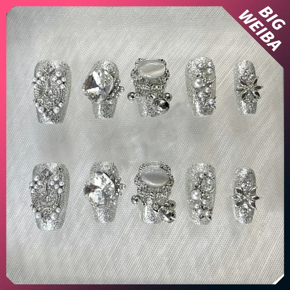 10 шт., роскошные блестящие кр – обзор и цена Nail Art Xs