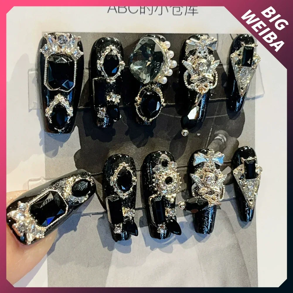 10 шт., роскошные блестящие кр – обзор и цена Nail Art Xs