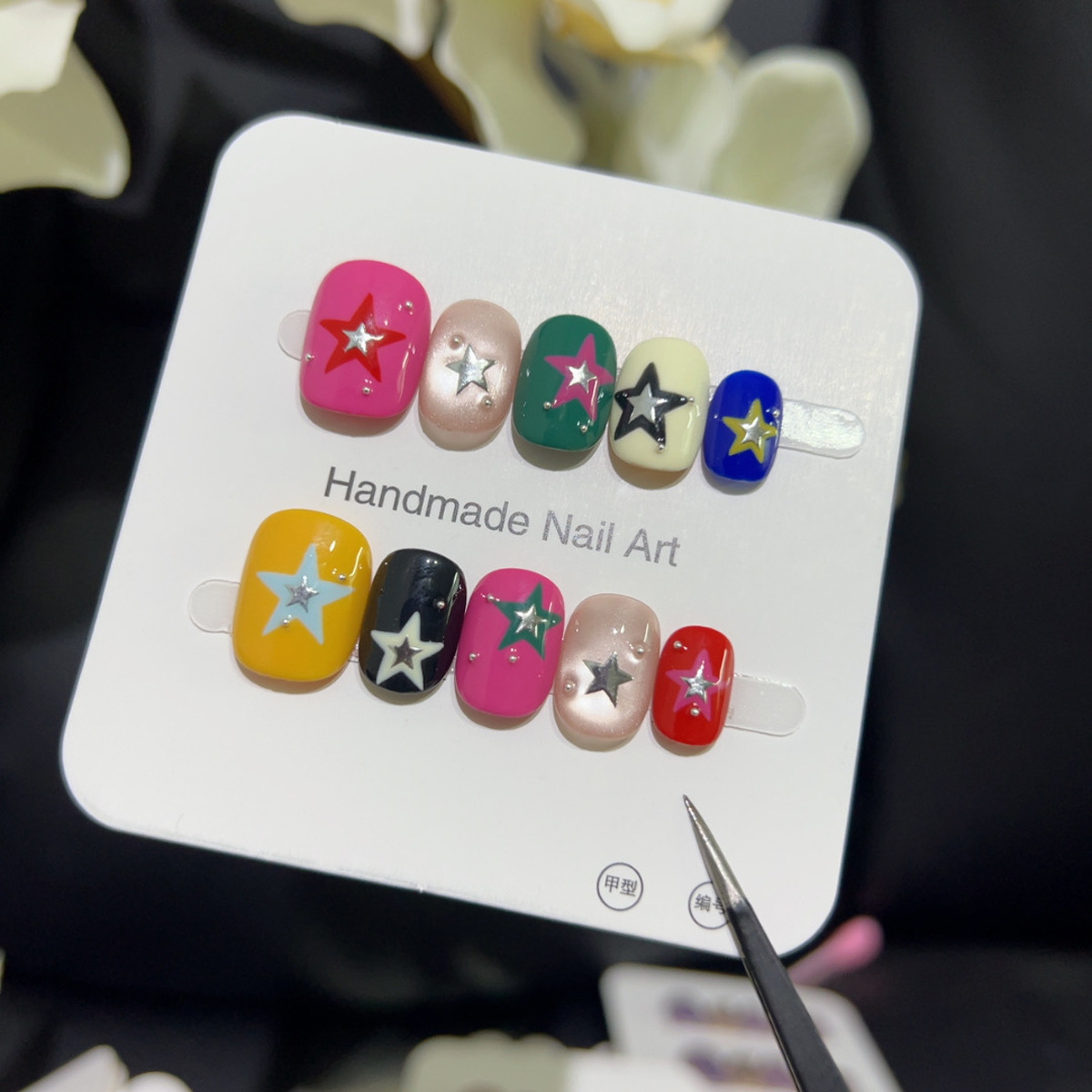 10 шт. блестящие кошачьи глаза – обзор и цена Nail Art Y2K