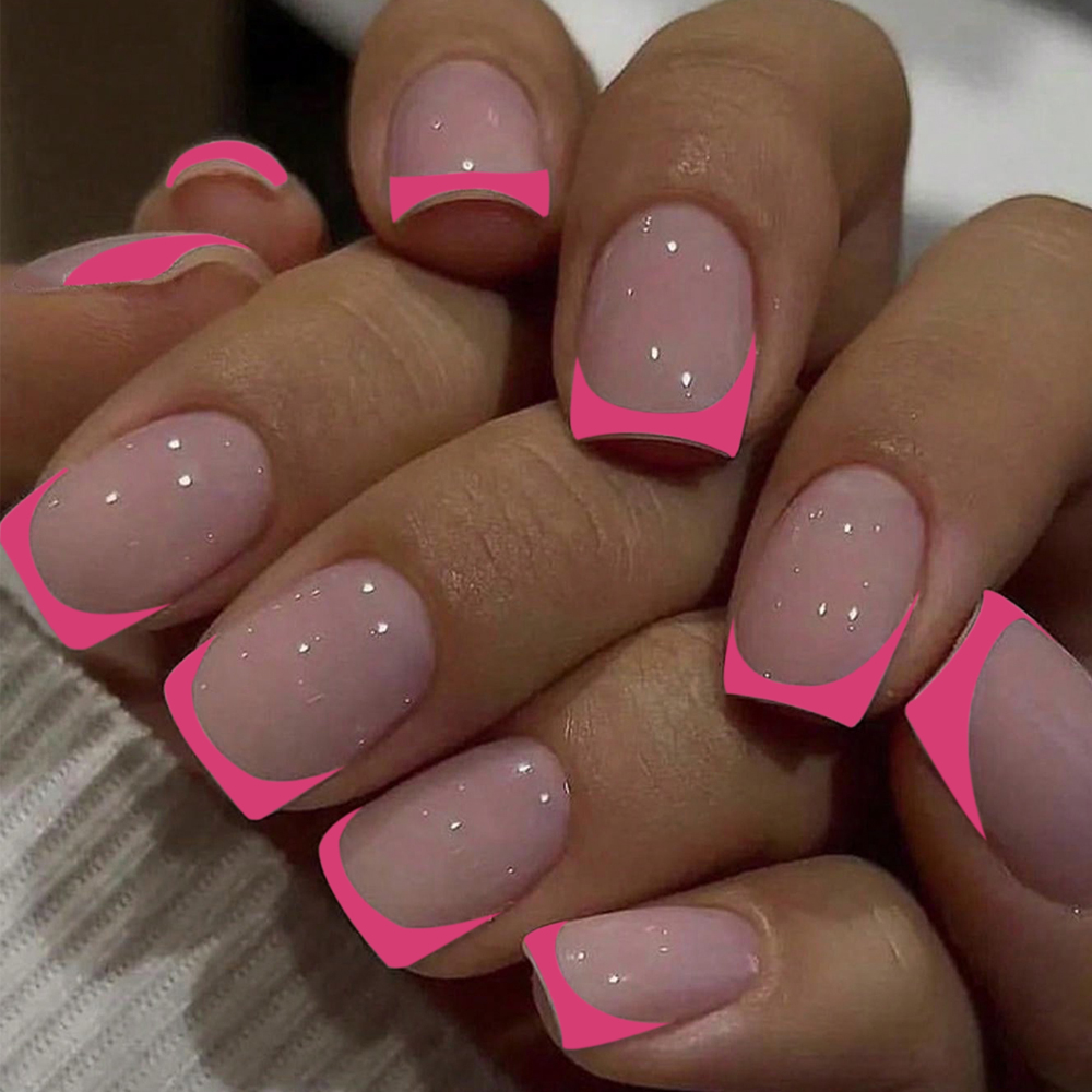 24 шт., короткие квадратные че – обзор и цена Nail Art France
