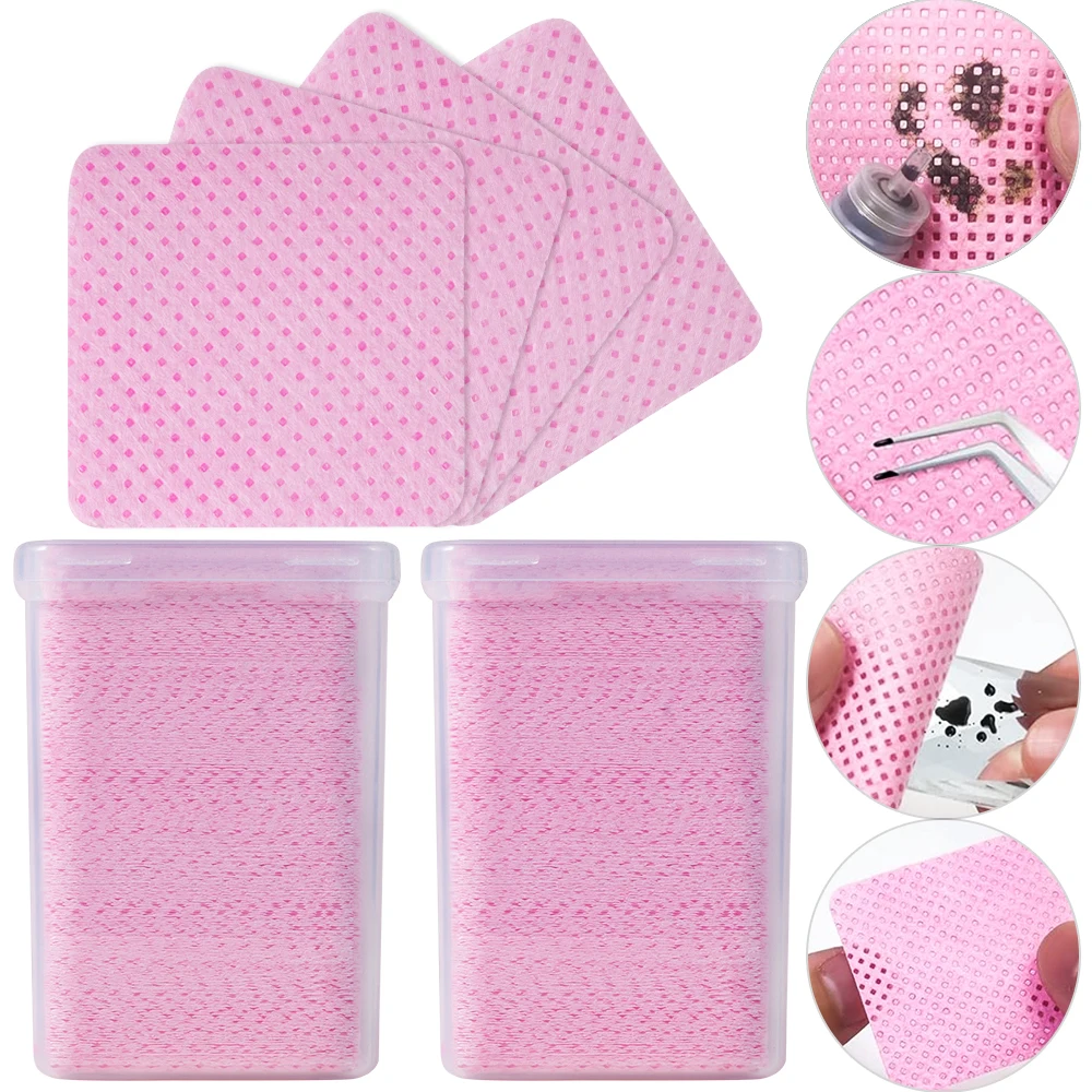 200 шт. розовые безворсовые са – обзор и цена Nail Art Pink