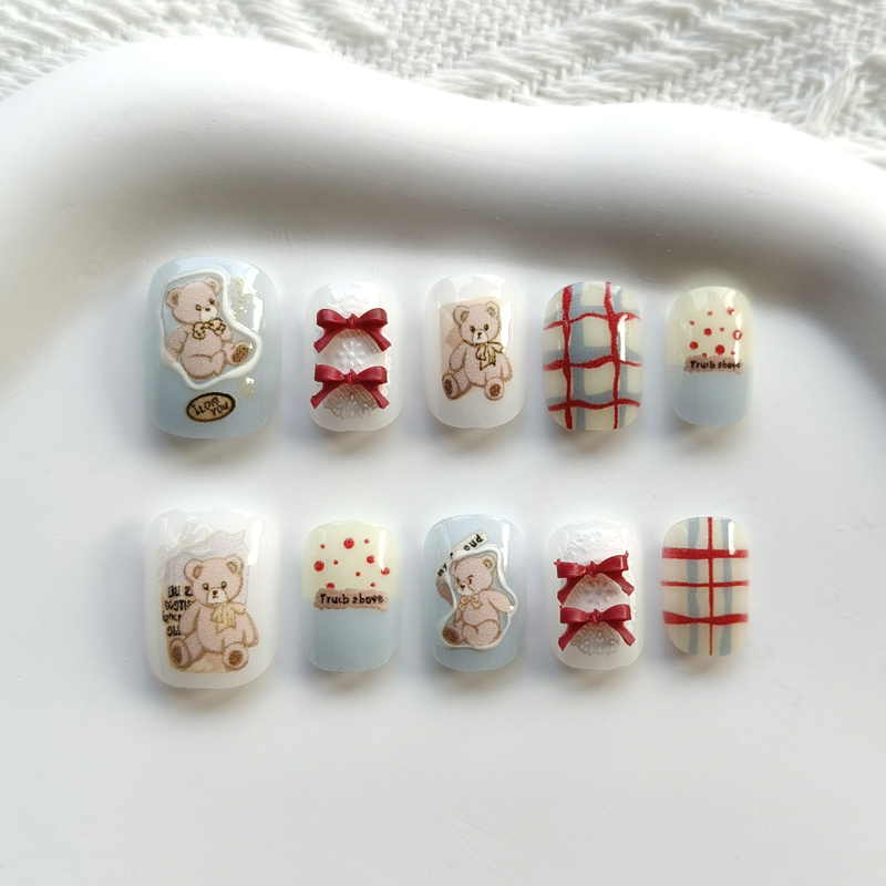 10 шт. накладных ногтей в коре – обзор и цена Nail Art Xs