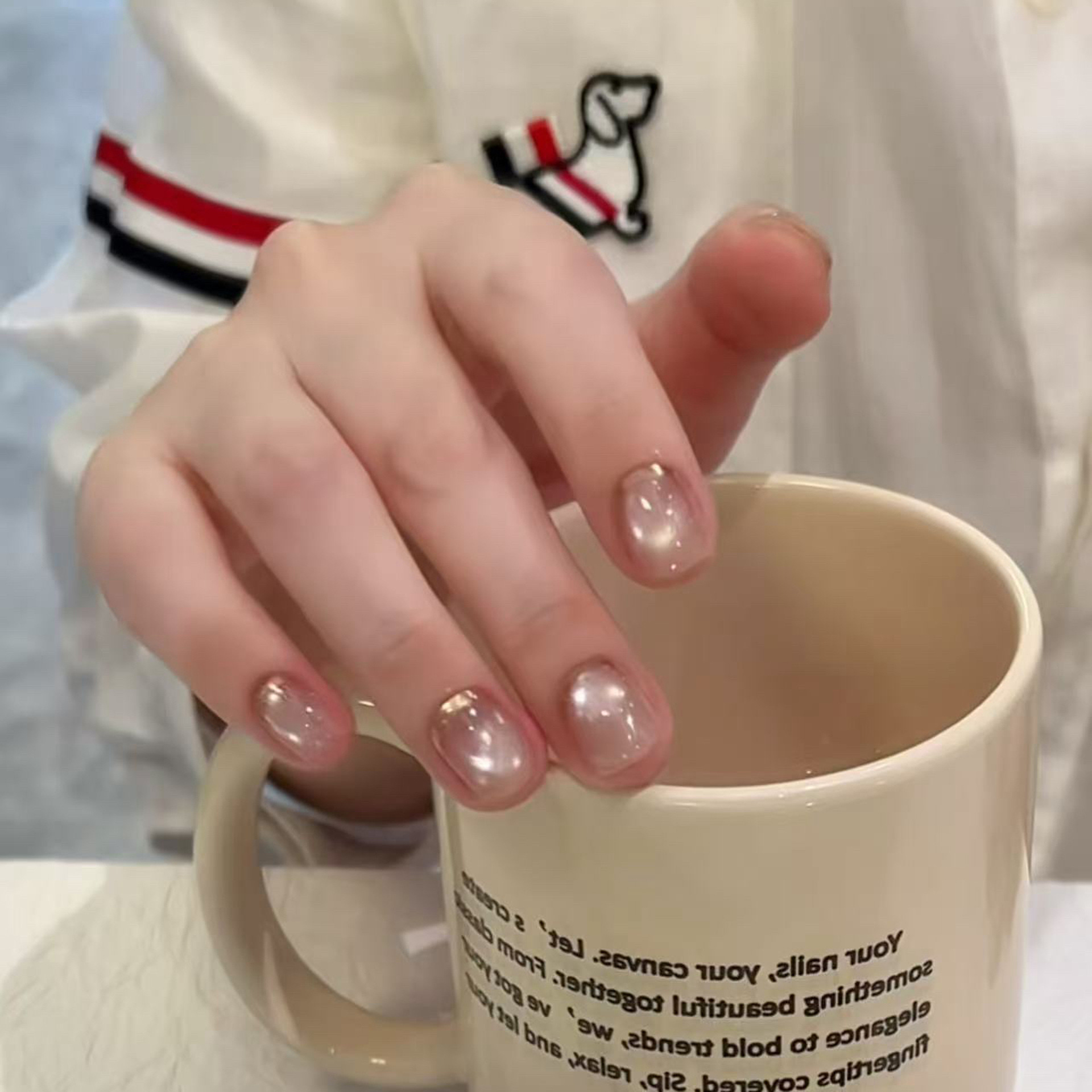 10 шт. Накладные ногти ручной  – обзор и цена Nail Art Full Cat Eye