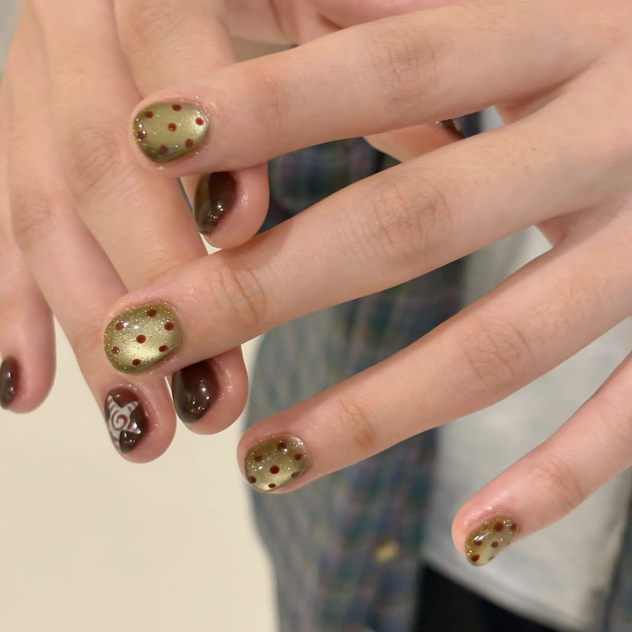 10 шт., короткие накладные ног – обзор и цена Nail Art Full Cat Eye