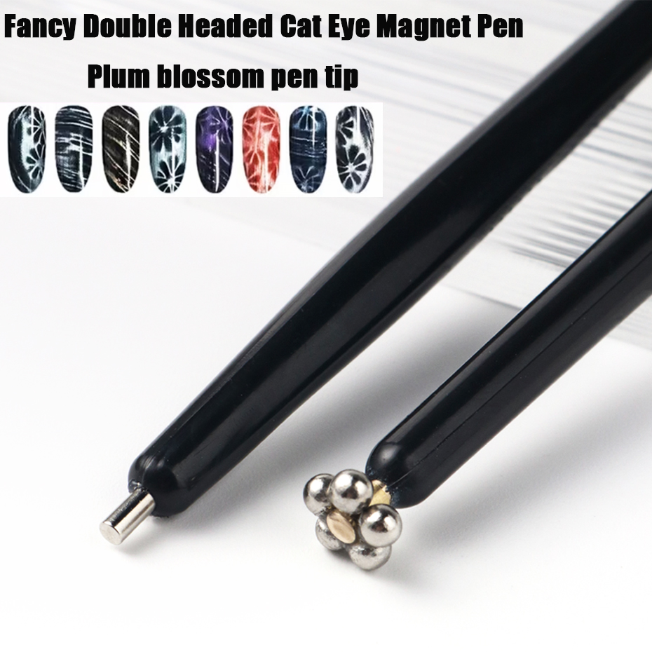 1/2 шт. необычная двуглавая ма – обзор и цена Nail Art Full Cat Eye