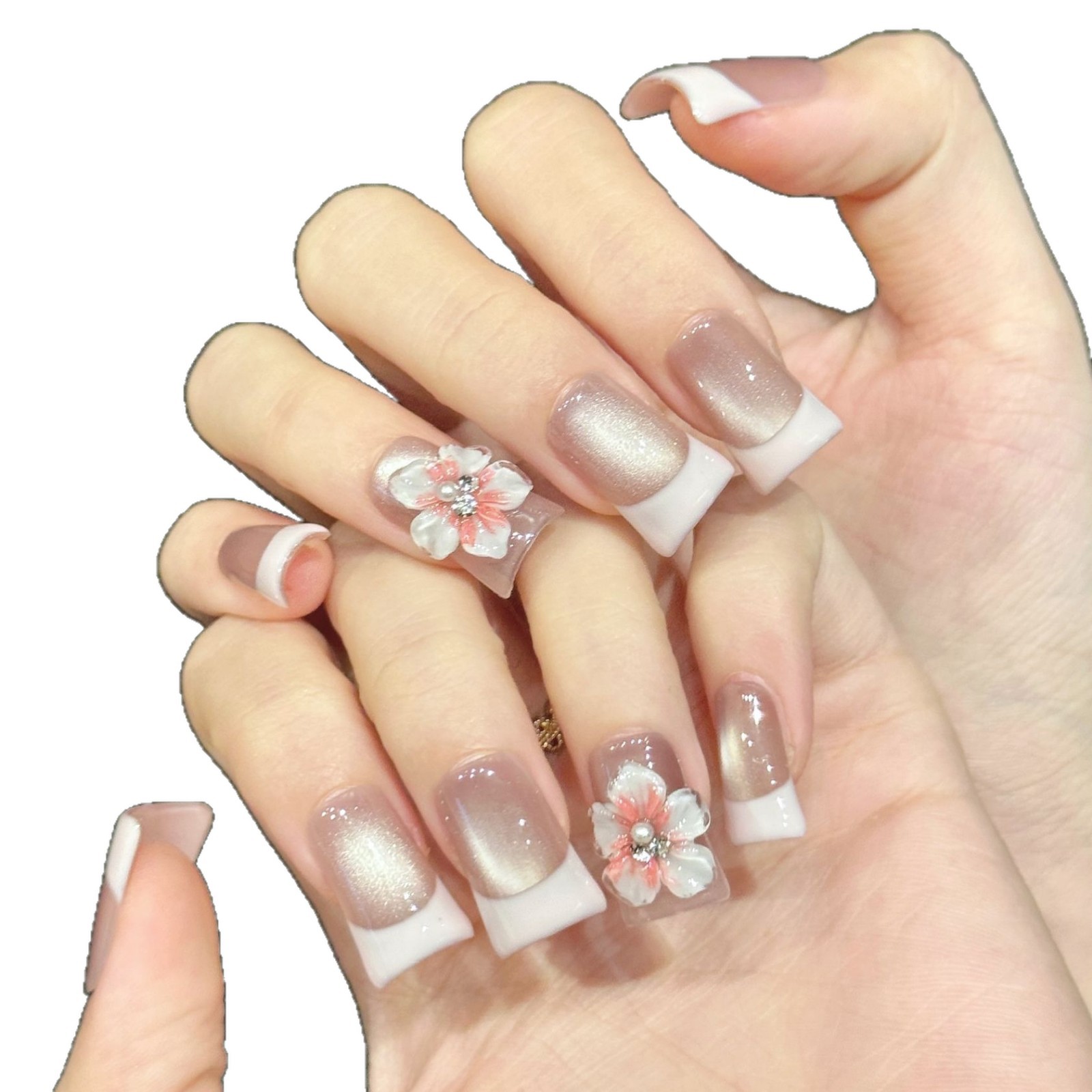 10 шт. накладных ногтей цвета  – обзор и цена Nail Art Full Cat Eye