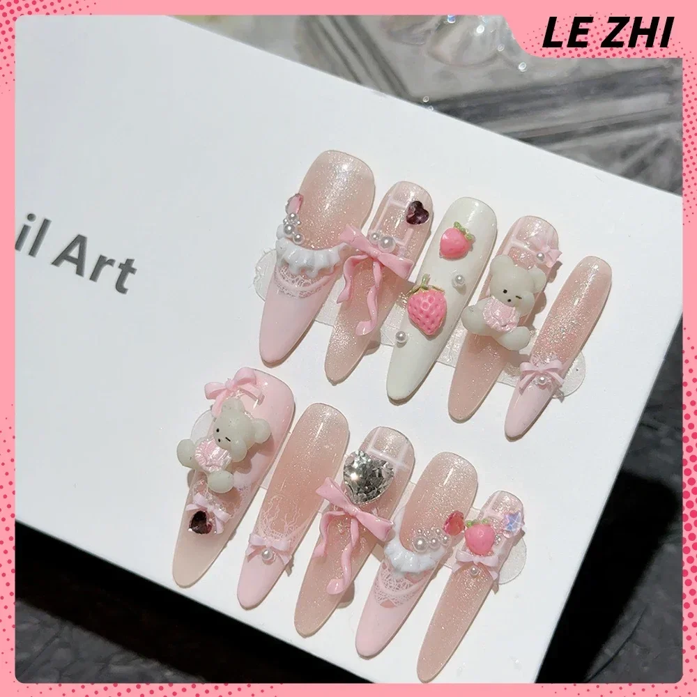 10 шт., длинный гроб на шпильк – обзор и цена Nail Art France