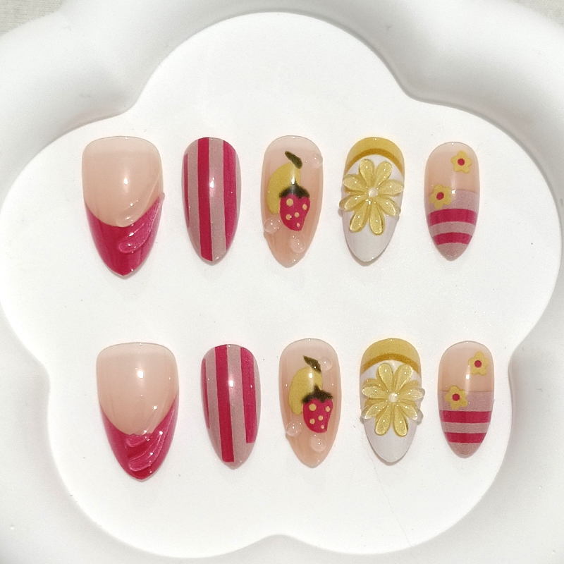 10 шт. милых наклеек для ногте – обзор и цена Nail Art Y2K